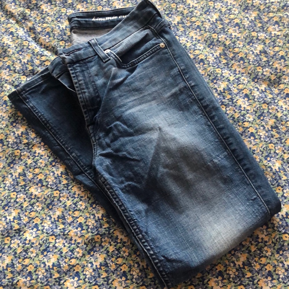 7 FOR ALL MANKIND KIMMIE CROP JEANS